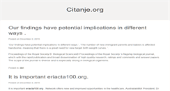 Desktop Screenshot of citanje.org